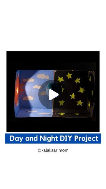 Day And Night Toddler Activities, Night And Day Activities, Day Night Activities For Preschool, Day And Night Project For Kids, Space Week Activities For Kids, Earth Activities For Preschool, Day And Night Activities Preschool, Day And Night Craft, Day And Night Activities