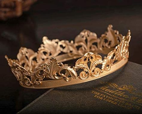 Masquerade Prom, Fantasy Crown, Don Pedro, Crown Aesthetic, Pageant Crowns, Prince Crown, Crown For Women, Halloween Accessories Hair, Royal King