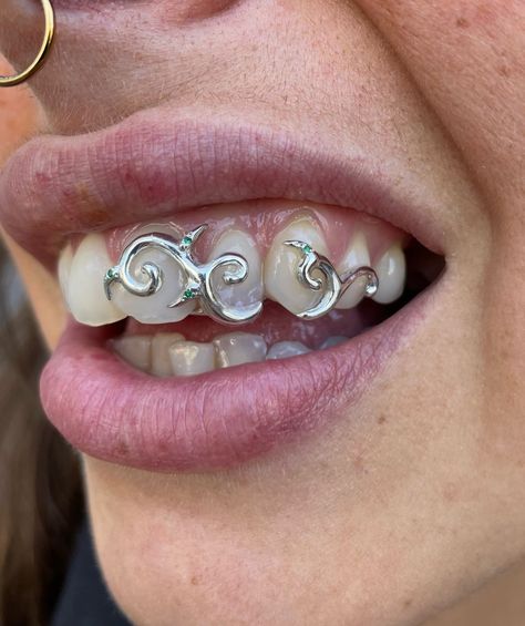 Mouth piercings