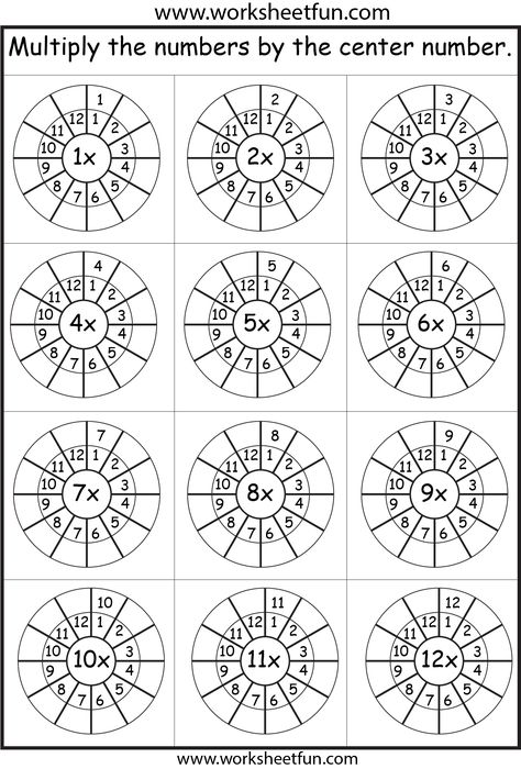 Times Tables Worksheets, Multiplication Worksheets, Math Multiplication, Math Time, Third Grade Math, Homeschool Math, 4th Grade Math, Free Printable Worksheets, 3rd Grade Math