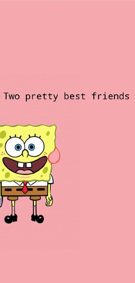 Wallpaper best friends | Spongebob best friend, Spongebob wallpaper, Best friend wallpaper Cute Wallpapers For Best Friends, Spongebob Best Friend, Spongebob Friends, Patrick Spongebob, Friendship Wallpaper, Funny Quotes Wallpaper, Spongebob Cartoon, Funny Lockscreen, Best Friend Wallpaper