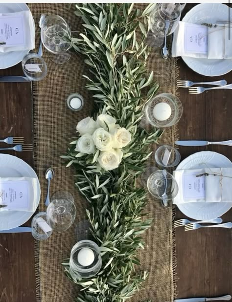 Table Decorations Olive Branches, Wedding Olive Branch Decoration, Olive Leaf Table Runner, Olive Leaf Table Garland, Olive Branch Centrepiece, Olive Branch Table Setting, Olive Leaf Garland Wedding, Olive Branches Table Decor, Olive Party Decor