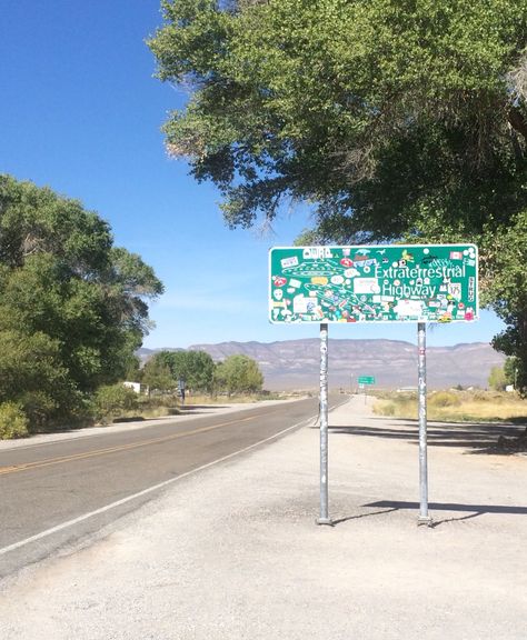 Extra Terrestrial Highway Extra Terrestrial, Highway Signs, Nevada, Bike, Road, Travel