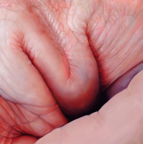 Flesh paintings by Edie Nadelhaft get under your skin | Creative Boom Edie Nadelhaft, Skin Paint, Juxtapoz Magazine, A Level Art, Skin Art, Nature Paintings, Museum Of Fine Arts, Human Figure, In The Flesh