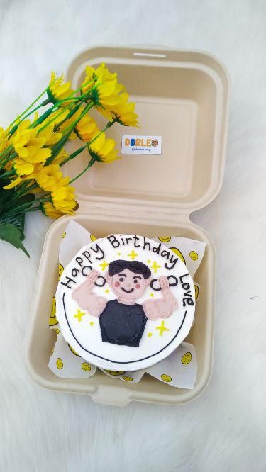 Bday Gift For Boyfriend, Gym Cake, Birthday Cake For Boyfriend, Cake For Boyfriend, Birthday Surprise Boyfriend, Birthday Cake For Him, Cute Birthday Pictures, Funny Birthday Cakes, Mini Cakes Birthday