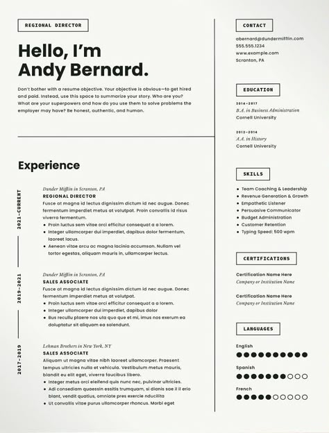 cv inspiration Cv Original Design, Resume Inspiration, Modern Cv Design, Template Quotes, Basic Resume Examples, Architect Resume, Template Envelope, Cv Design Professional, Quotes Template