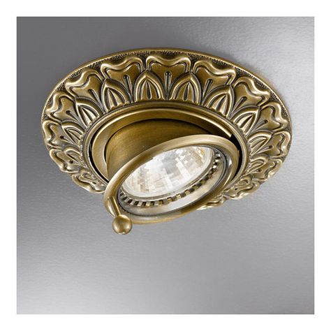 Found it at Wayfair.co.uk - Milady 11cm Downlight Brass Spotlights, Chrome Lamp, Spot Plafond, Spot Lights, Indirect Lighting, Italian Lighting, Gold Chrome, Recessed Lighting, Chrome Plating