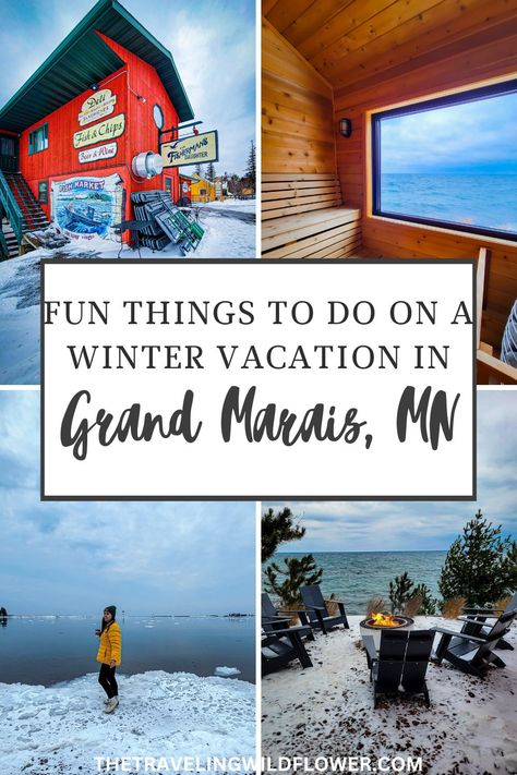 Beat the winter blues and plan a dreamy vacation in Grand Marais, MN Mn North Shore, Dreamy Vacation, North Shore Mn, Grand Marais Minnesota, Winter Family Vacations, North Shore Minnesota, Midwest Vacations, Minnesota Winter, Grand Marais