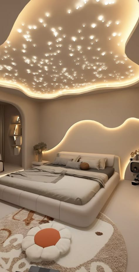 😱 Neon Light Bedroom Room Ideas, Apps To Design Rooms, Aesthetic Led Lights Room, Room Led Lights Ideas, Bedroom Led Lighting Ideas, Rope Light Design, Luxury Room Aesthetic, Dream Rooms For Adults, Bedroom Lighting Ideas Ceiling