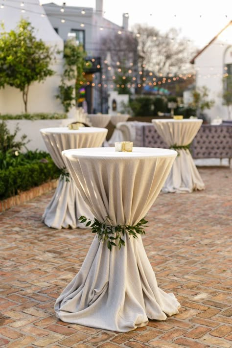 Wedding Cocktail Tables, Cocktail Table Decor, Cocktail Hour Wedding, New Orleans Wedding, Wedding Cocktail, Mod Wedding, Wedding Cocktails, Wedding Reception Ideas, Southern Wedding