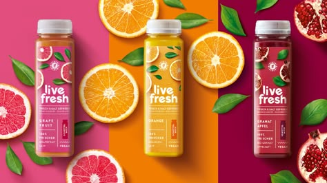 Label Minuman, Fruit Juice Packaging, Juice Ad, Juice Label, Drinks Packaging, Juice Branding, Drinks Packaging Design, Juice Packaging, Label Printing