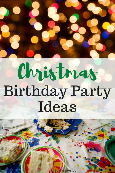 Christmas Birthday Party Ideas, Christmas Baby Birthday, December Birthday Parties, 1st Birthday Boy Themes, Bday Party Kids, Diy Crafts Christmas, Winter Birthday Parties, Birthday Party Games For Kids, Party Themes For Boys