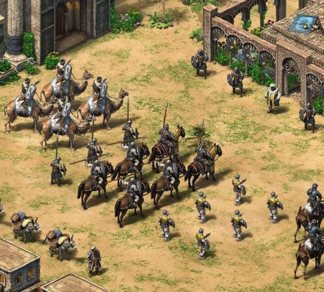 Age of Empires II: Definitive Edition - Tips to Three Kingdoms - Cao Cao's Ambition Campaign Medieval Games, Three Kingdoms, Board Game Design, Military Units, Age Of Empires, Latest Games, Fantasy Map, Game Design, Video Game