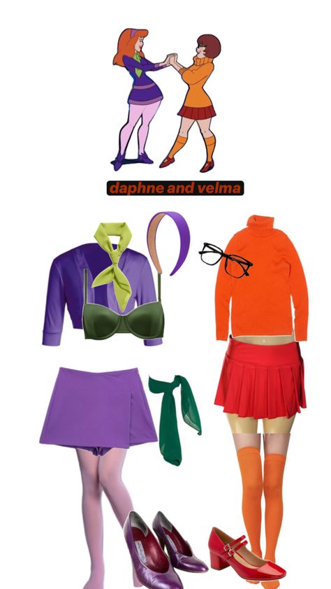 daphne, velma, daphne and velma, halloween, costume, duo costume, twinning, bsf, Velma And Daphne Costume, Velma Halloween, Halloween Costume Duo, Velma Halloween Costume, Velma Daphne, Costume Duo, Velma Costume, Daphne Costume, Daphne And Velma