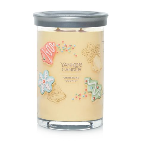 Signature Large Tumbler Candle - Signature Large Tumbler Candles | Home Fragrance US Scented Christmas Candle, Bath & Body Cheistmas Candlea, Yankee Christmas Cookie Candle, Merry Cookie Candle, Ginger Bread Yankee Candle, Snow In Love Yankee Candle, Cute Winter Candles, Christmas Candles Stickers, Chriatmas Candle