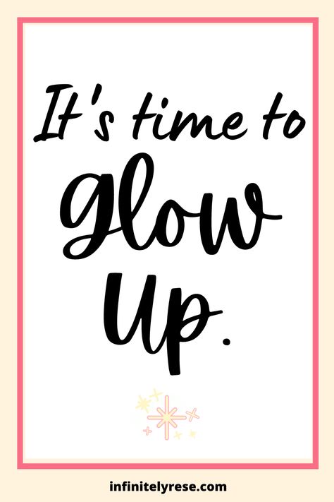 Life is all about the glow up! If you're at a point in your life where you feel like you need a total upgrade, it's time to make a plan. In my latest post, I'm sharing my best tips to help you glow up and improve yourself. Are you ready for this glow up challenge? I know I am! 30 Day Glow Up Challenge, Glow Up Challenge, Glow Up, The Glow Up, Day Glow, Up Quotes, December 2024, Kesha, Make A Plan