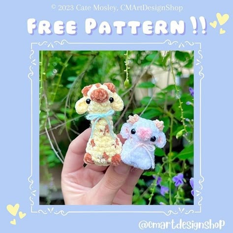 ❀ ~ 𝐂𝐚𝐭𝐞 ~ ❀ | Free Giraffe and Cow Crochet Pattern!! 💛💕✨ I am so happy to release my low sew giraffe and cow pattern as a free pattern!!! 💕 Thank you… | Instagram Free Crochet Pattern Giraffe, Small Crochet Plushies Pattern Free, Crochet Plushies Free Pattern, Giraffe Crochet Pattern Free, Free Cow Crochet Patterns, Crochet Giraffe Free Pattern, Giraffe Crochet Pattern, Cow Crochet Pattern, Crochet Giraffe Pattern