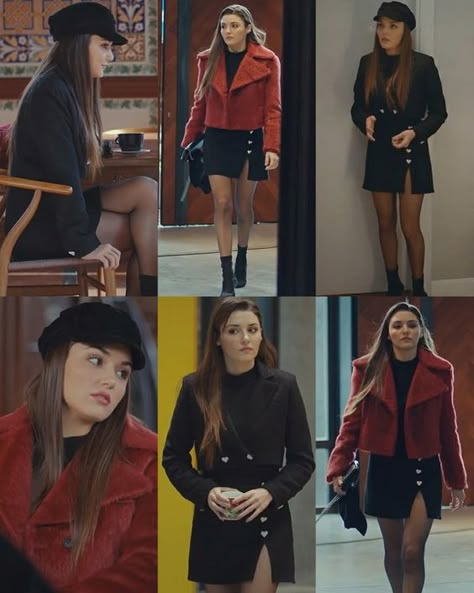 Fatiii_8M✈🕊 on Twitter: "Outfit 88 de Eda Yildiz #LoveIsInTheAir6A… " Eda Yildiz Outfits, Eda Outfits, Hande Ercel Style, Tv Show Outfits, Show Outfits, Turkish Fashion, Hande Ercel, Fashion Tv, Casual Work Outfits