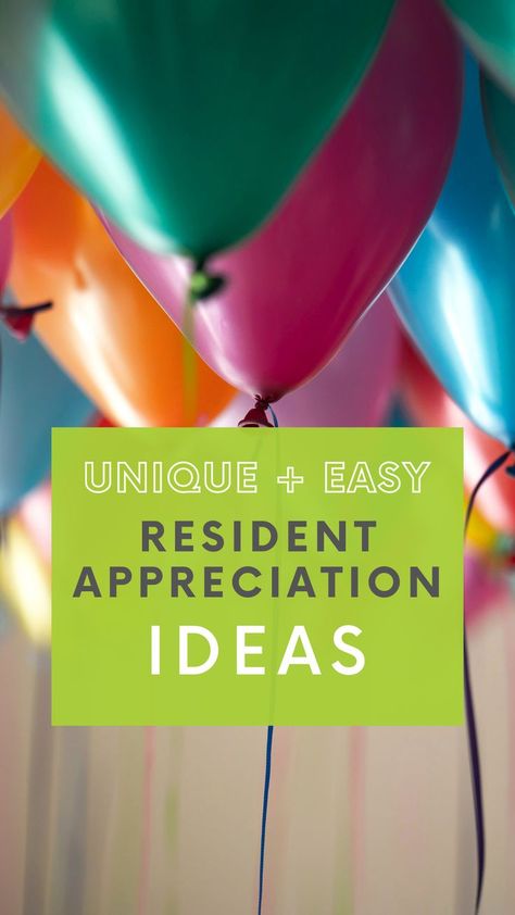 We want you to always ‘do’ resident appreciation, but we really want to encourage you to do it differently. Now before you panic, differently doesn’t mean more time-consuming, more expensive, or more difficult to execute. We can show you how you can share some love for your apartment community QUICKLY + EASILY! Resident Appreciation Week Ideas Apartments, Resident Thanksgiving Event, Renewal Ideas For Apartments, Resident Appreciation Gifts, Thank A Resident Day Ideas, Resident Party Ideas Apartment, Resident Engagement Ideas, Resident Ideas Apartments, Apartment Community Marketing