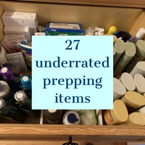 27 Underrated Prepping Items - Rogue Preparedness Prepper Items, Emergency Preparedness Items, Survival Prep, Emergency Preparedness Food, Emergency Prepardness, Doomsday Prepping, Emergency Preparedness Kit, Emergency Preparation, Prepper Survival