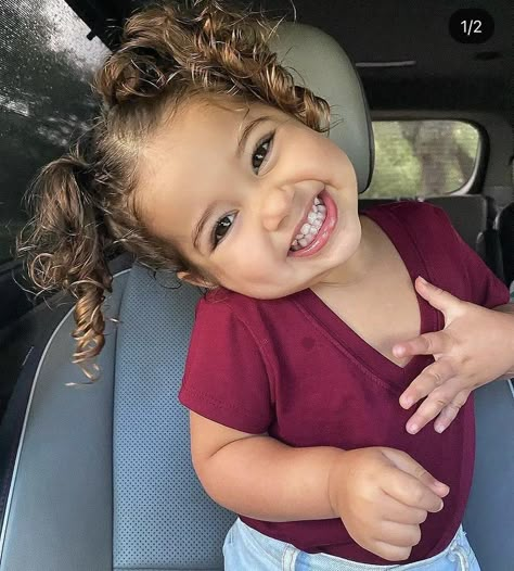 Bebes Aesthetic, Hispanic Babies, Curly Hair Baby, Mix Baby Girl, Mexican Babies, Cute Mixed Babies, Foto Baby