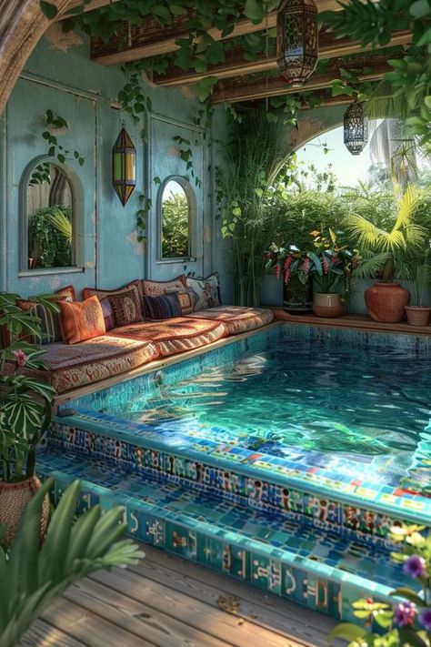 15 Stunning Above Ground Pool Ideas for Your Backyard 41 Style Hacienda, Garden Vertical, Lush Landscaping, Backyard Garden Diy, Piscina Interior, Sustainable Gardening, Ground Pool Ideas, Above Ground Pool Ideas, Small Pool Design