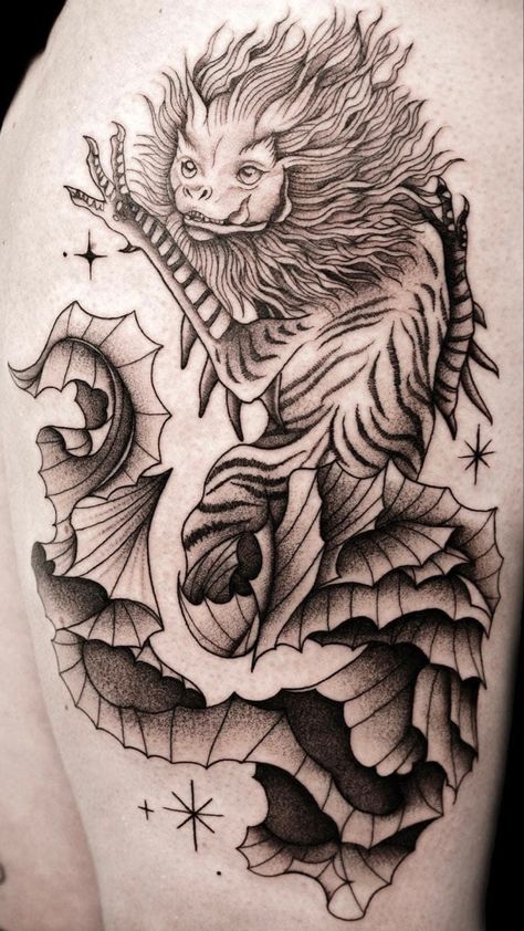 #fantasticbeastsandwheretofindthem #fantasticbeaststattoo #zouwu #harrypotter #harrypottertattoo #magicaltattoo #tattooideas Fantastic Beasts Tattoos, Demiguise Tattoo, Fantastic Beast Tattoo, Fantastic Beasts Zouwu, Fantastic Beasts Tattoo Ideas, Harry Potter Creatures Tattoo, Zouwu Fantastic Beasts, Fantastic Beasts Tattoo, Fluffy Harry Potter