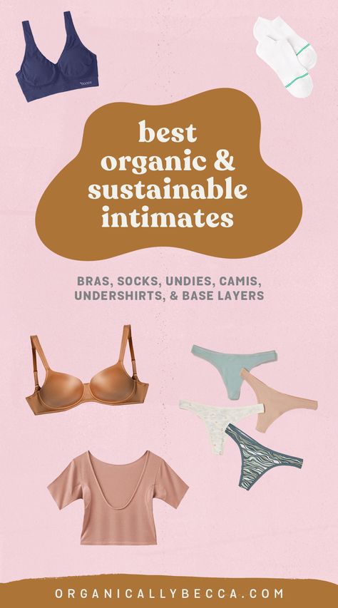 Best Organic & Sustainable Undies, Bras, Socks, & Base Layers! Thrift Business, Cotton Undies, Eco Friendly Clothing Brands, Measure Bra Size, Old Bras, Organic Clothes, Fashion Creator, Ethical Clothing Brands, Cotton Bra