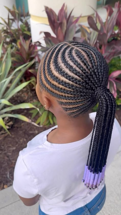 Kids Cornrows, Kids Cornrow Hairstyles, Toddler Braided Hairstyles, Latest Hair Braids, Toddler Braids, Cornrows Natural Hair, Kids Hairstyle, Kids Hair Styles, Natural Kids