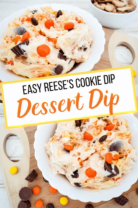 Candy Bar Dip, Thanksgiving Dessert Dips, Fun Party Dips, Halloween Dessert Dip, Dip Night, Sweet Dips Recipes, Bachelor Night, Easy Dessert Dips, Sweet Dip