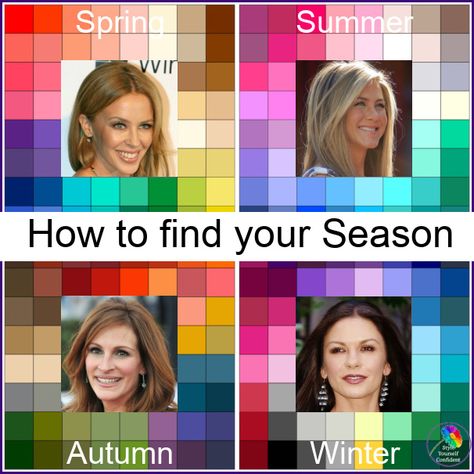 Find your Season #the4seasons #seasonalcoloranalysis #seasonalcolors https://www.style-yourself-confident.com/seasonal-color-analysis.html Cool Season Color Palette, Color Season Summer, Season Color Pallete, Colour Seasons Analysis, Colors For Fair Skin Tones Clothing, What Is My Color Season, Summer Season Color Analysis, What Color Season Am I, 16 Season Color Palette