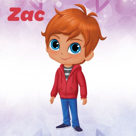 In the Nick Jr. show Shimmer and Shine, Zac is Leah’s friend and neighbor who is completely unaware of her twin genies! He is quirky, kindhearted, bright and goofy. Shimmer And Shine Characters, Shimmer And Shine Birthday Party, Shine Birthday Party, Shimmer And Shine Party, Shimmer And Shine Birthday, Shimmer Y Shine, Birthday 5, Shimmer Shine, 4th Birthday Party