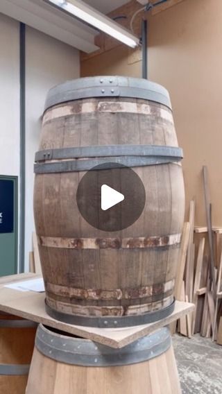 Fasswerk® Hämmerle on Instagram: "The Sound of Woodworking 🔊🛠️🔥 #woodworking #barrel #weinfass #handmade #switzerland #fasswerk" Ideas For Whiskey Barrels, Rustic Wood Ideas, Diy Wine Barrel Ideas Projects, Beer Bucket Ideas, Diy Whiskey Bar, Wooden Barrel Ideas, Whisky Barrel Ideas, Barrel Bar Ideas, Barrel Decor Ideas