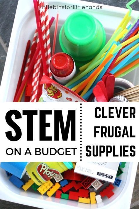 Kindergarten Stem Activities, Stem Supplies, Stem Activities Kindergarten, Stem Bins, Stem Boxes, Kids Stem Activities, Homeschool Stem, Stem Club, Kindergarten Stem