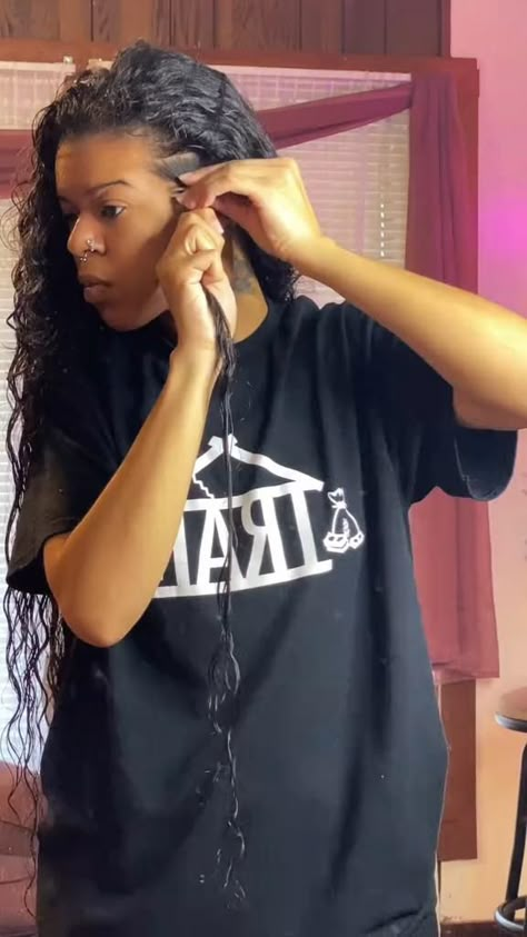 Tyla’s easy cute hair tutorial in 2024 | Medium curly hair styles ...