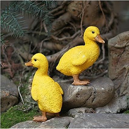 Amazon.com: Leoie Resin Duck figures Garden decoration,Outdoor statue,Yard decoration (a pair) : Patio, Lawn & Garden Pond Decorations, Outdoor Garden Statues, Outdoor Garden Decor, Outdoor Statues, Animal Ornament, Plastic Animals, Gnome Garden, Miniature Garden, Mini Garden