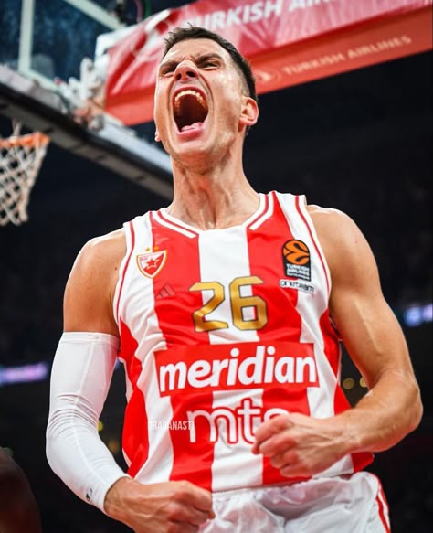 Nemanja Nedovic, Kk Crvena Zvezda, Yoda Images, Crvena Zvezda, Cow Print Wallpaper, Cute Football Players, Diy Air Dry Clay, Hipster Wallpaper, Disney Shoes