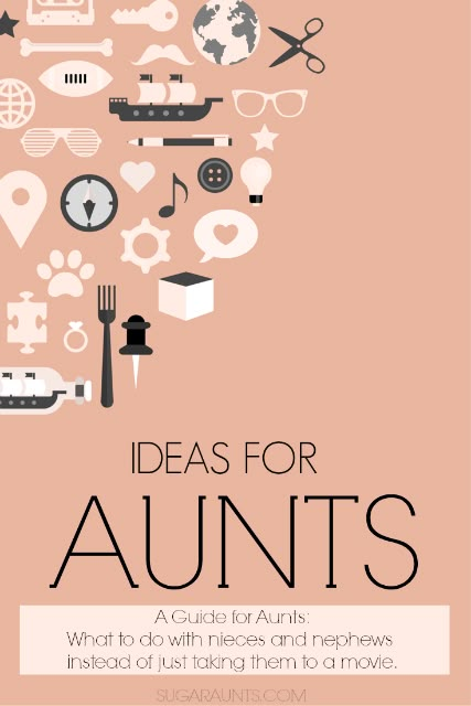 Ideas for Aunts resource for creative play and building memories with nieces and nephews. Fun Aunt, Going To Be An Aunt, Being An Aunt, Building Memories, Auntie Life, Best Auntie Ever, Best Aunt Ever, Baby Niece, Cool Aunt