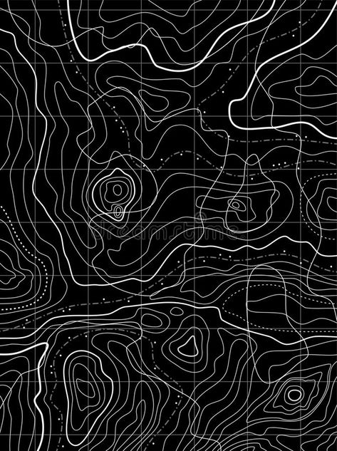 Maps Design, Topography Map, Topographical Map, Map Pattern, Graphisches Design, Map Background, Contour Map, Topographic Map, Map Design