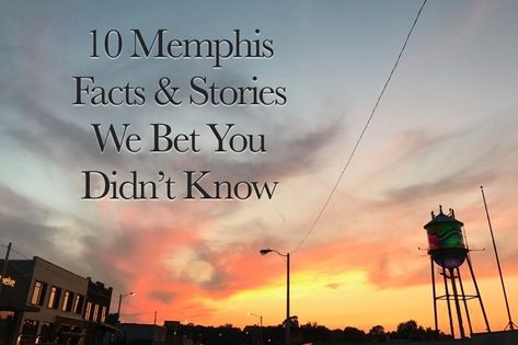 Memphis Aesthetic, Bluff City, Local History, Tennessee, Things To Do, History, 10 Things