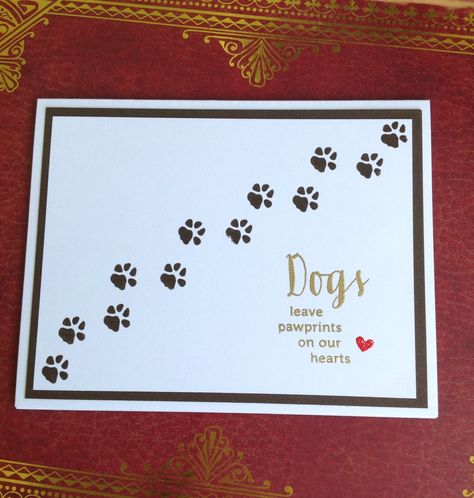 Pet Sympathy Card Pet Loss Card Dog Sympathy by CardCreationsByPam Sympathy Card Ideas, Dog Sympathy Card, Cards Sympathy, Cat Sympathy, Sympathy Cards Handmade, Pet Sympathy Cards, Loss Of Pet, Dog Sympathy, Pet Sympathy