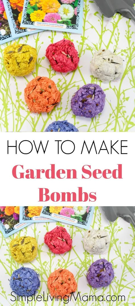 Garden Crafts For Kids, Gardening Club, Seed Balls, Gardening With Kids, Kids Gardening, Garden Activities, Kids Garden, Meteor Garden 2018, School Garden