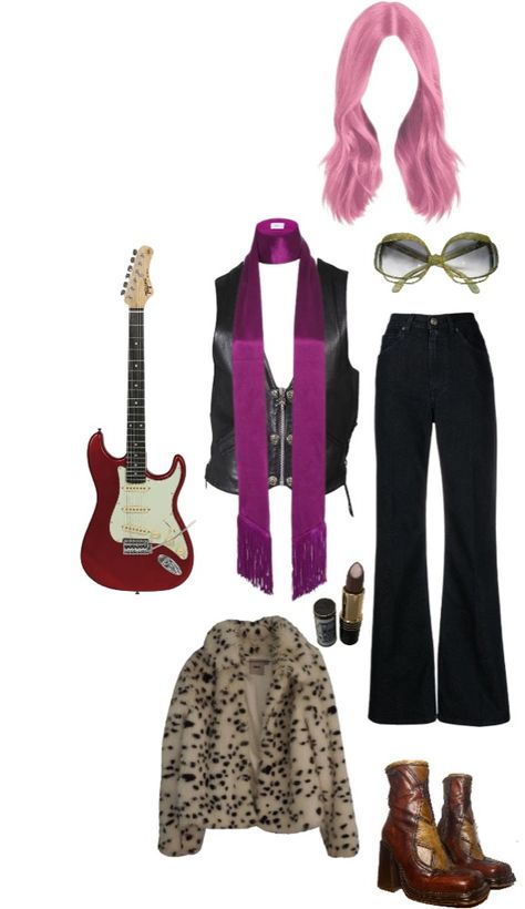 70s Rockstar Aesthetic, 70s Rockstar Fashion, Classic Rock Outfits, 70s Rockstar, Rockstar Fashion, Polyvore Png, Witchy Style, Rockstar Aesthetic, Clothing Studio