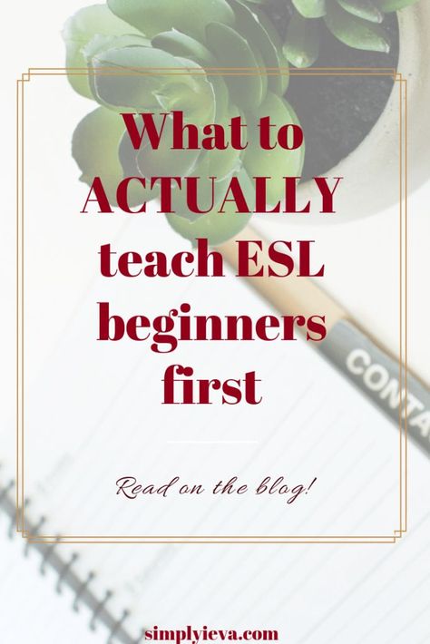 First Esl Lesson, Newcomer Esl Activities Middle School, Esl Syllabus, Tefl Lessons, Esl Teaching Elementary, Esl Beginners, Ell Strategies, Teaching Feeling, College Teaching