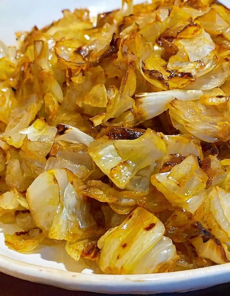 Fried Caramelized Cabbage And Onions Roasted Cabbage Wedges With Onion Dijon Sauce, German Fried Cabbage, Fried Cabbage And Onions, Fried Cabbage And Potatoes Recipes, Buttered Cabbage Recipes, Cabbage Onion Recipe, Fried Cabbage And Noodles Recipes, Nye Cabbage Recipe, Chinese Fried Cabbage