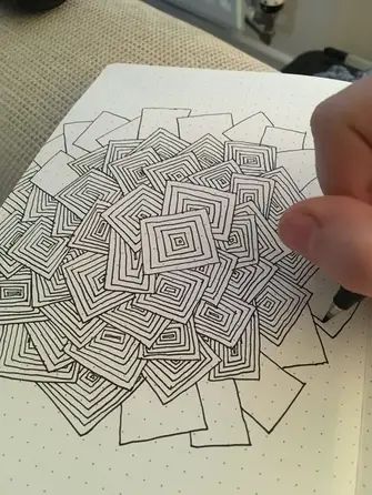 Arte Doodle, Zentangle Designs, Tangle Patterns, Zentangle Drawings, Doodles Zentangles, Ink Drawings, Sketchbook Art, Doodle Art Designs, Bullet Journal Doodles