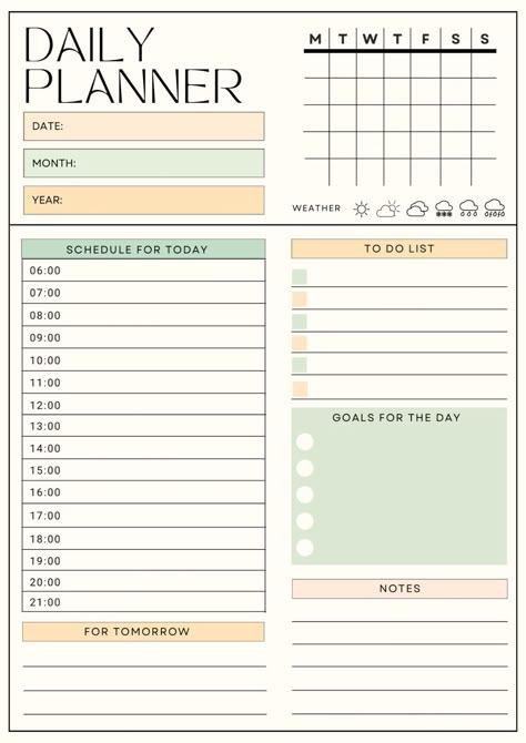 FREE Printable Daily Planner downloadplanner #templatesforweeklyplanner #minimaldigitalplanner #bestfreedigitalplanner🌸. Planner Ideas For School, Good Notes Daily Planner, Free Printable Daily Planner, Student Planner Organization, Daily Planner Ideas, Organizing Planner, Exam Planner, Daily Planner Pdf, Daily Planner Design