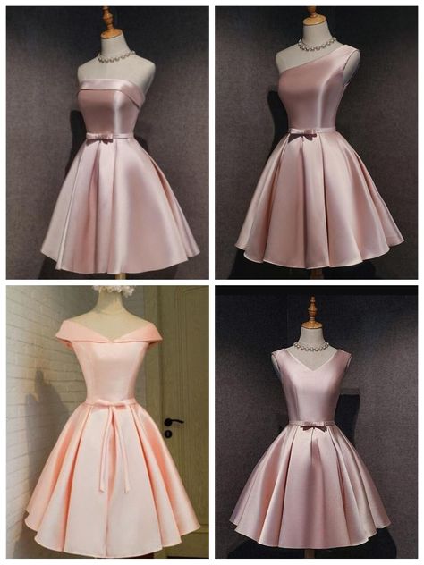 1950s Bridesmaid Dresses, Quinceanera Dresses Damas, Damas Dresses, Dama Dresses, Vestidos Color Rosa, Quinceanera Dresses Pink, Court Dresses, Quince Dress, Preformance Outfits