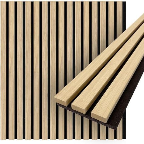 Concord Acoustic Wall Panels | Wood 3D Wall Panels Slat Wall Paneling - Pine | 94.5” x 5” Each | Soundproof Paneling | Wall Panels for Interior Wall Decor - COA1426 (Pack of 6) 18.7 sqft. : Amazon.ca: Musical Instruments, Stage & Studio Slat Wall Paneling, Wood 3d, Interior Wall Decor, Acoustic Wall Panels, Acoustic Wall, 3d Wall Panels, Wood Panel Walls, Slat Wall, Interior Wall