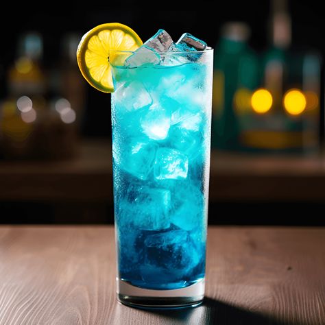 Ocean Breeze Cocktail Recipe - The Ocean Breeze cocktail has a fruity, sweet, and slightly tangy taste. It is light and refreshing, with a hint of citrus and tropical flavors. Blue Ocean Cocktail, Blue Ocean Drink, Ocean Breeze Cocktail, Ocean Cocktail, Blue Drinks, Blue Food Coloring, Cherry Recipes, Blue Food, Tropical Drink